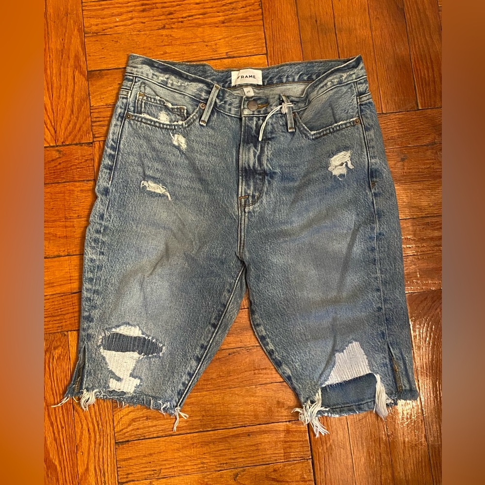 NWOT Frame Jeans Bermuda Shorts